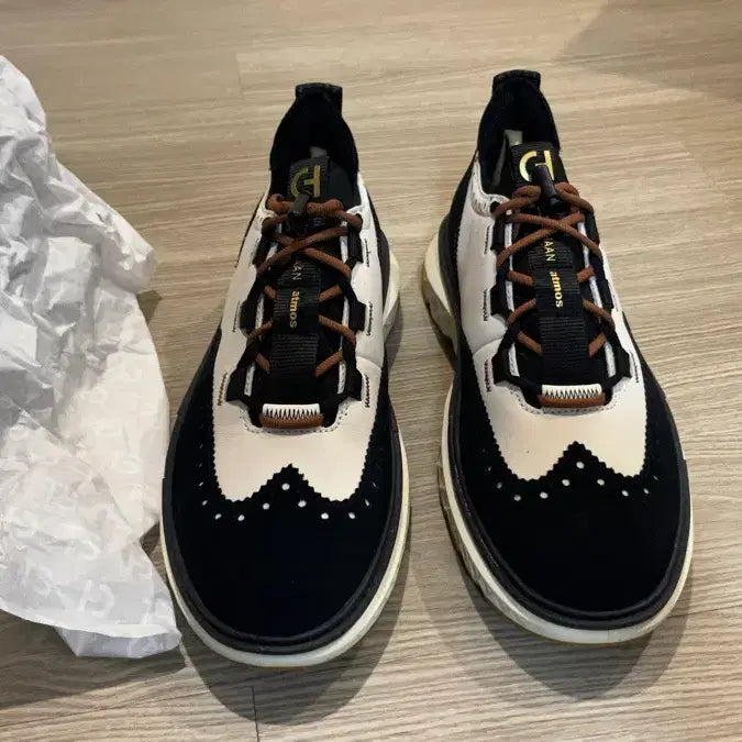 [BUNJANG] Cole Haan Atmos Grand Wingtip Shoes / 콜한 x 아트모스 그랜드 윙팁 260 새제품 정가389000