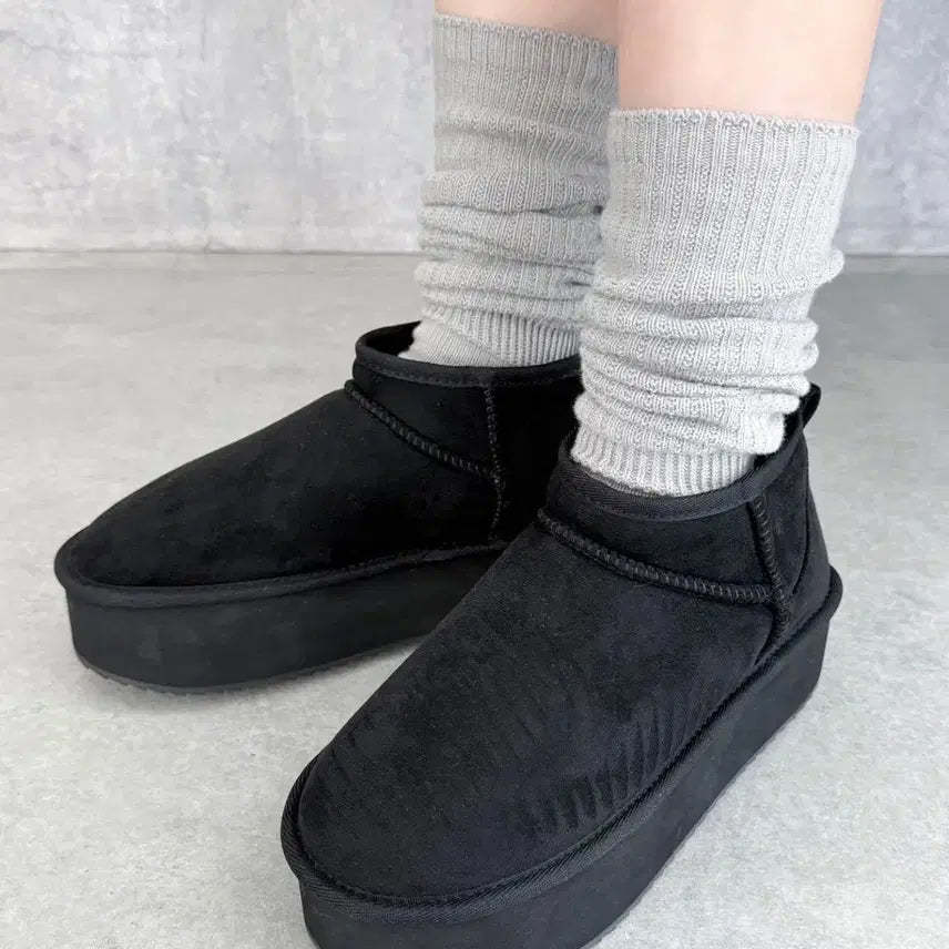 [SOLD OUT] WEGO 플랫폼 숏어그 부츠 230 교신