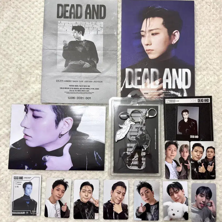 [SOLD OUT] 일괄) 엑스디너리 히어로즈 엑디즈 키링, 앨범 건일 세트 미공포 포카