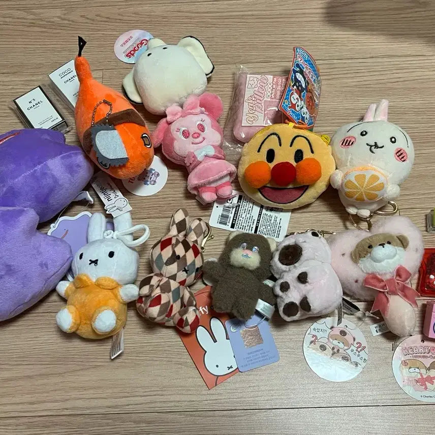 [BUNJANG] Miffy, Pokemon, Uso Uso Plush Keyring Collection / 인형 키링 모음 (미피, 포켓몬, 우소우소)