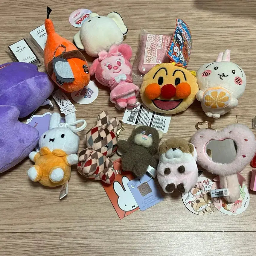 [BUNJANG] Miffy, Pokemon, Uso Uso Plush Keyring Collection / 인형 키링 모음 (미피, 포켓몬, 우소우소)