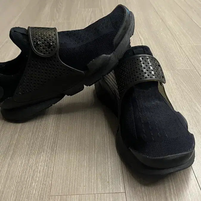 [BUNJANG] Nike Sock Dart Black 260 Sneakers / 나이키 삭다트 올검 260