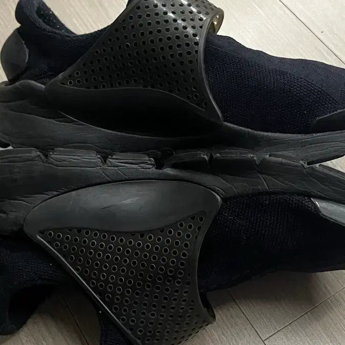 [BUNJANG] Nike Sock Dart Black 260 Sneakers / 나이키 삭다트 올검 260