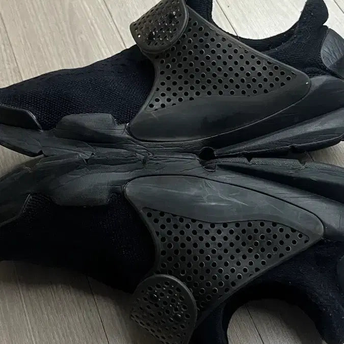 [BUNJANG] Nike Sock Dart Black 260 Sneakers / 나이키 삭다트 올검 260
