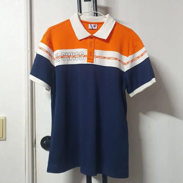 [SOLD OUT] 케이스위스 기능성 반팔카라티 배색 L 100