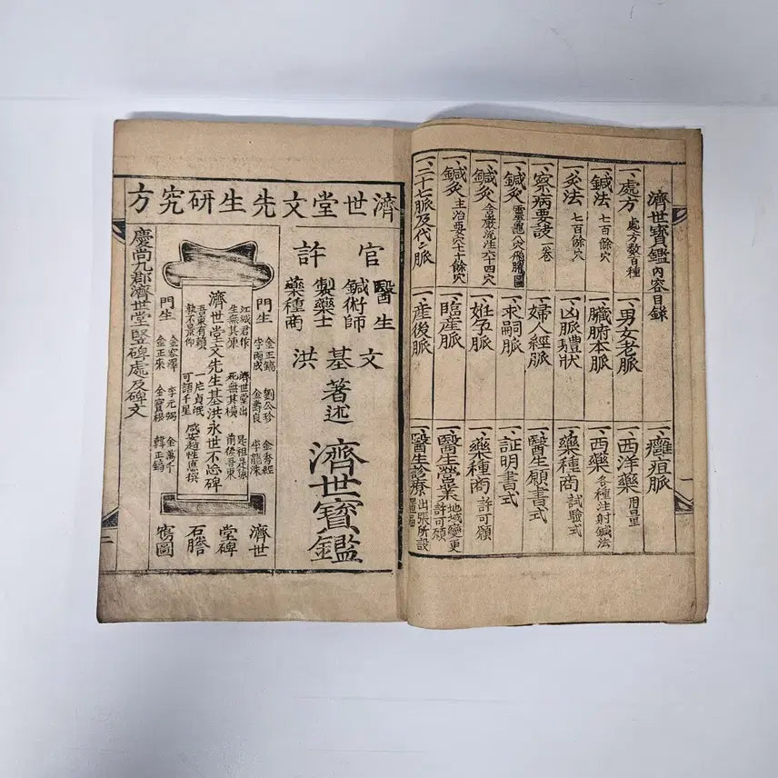 [BUNJANG] Unidentified Je Se Bo Gam 1933 Antique Book / 한의학 고서적 제세보감1933