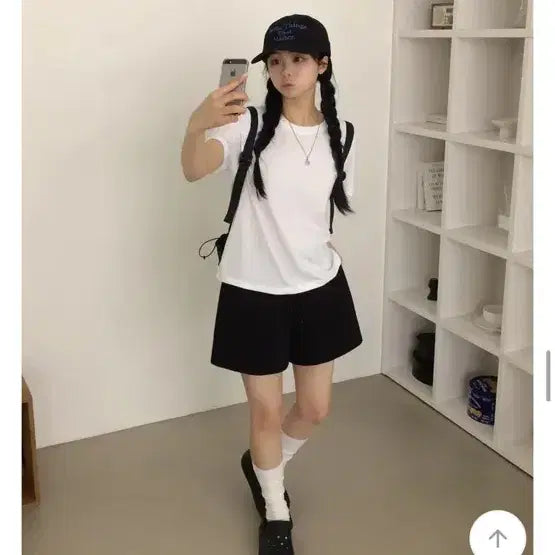 [SOLD OUT] 에이블리 검정색 3부 반바지