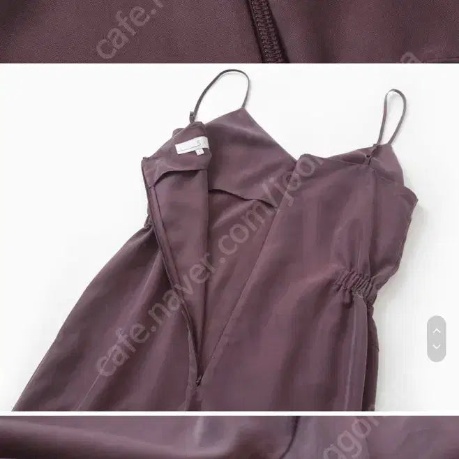 [BUNJANG] Sie Mare Antique Plum Long Slip Dress / 새상품) 시에 sie 마레 슬립 드레스 앤티크플럼 롱나시원피스뷔스티에트임