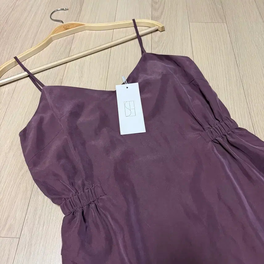 [BUNJANG] Sie Mare Antique Plum Long Slip Dress / 새상품) 시에 sie 마레 슬립 드레스 앤티크플럼 롱나시원피스뷔스티에트임