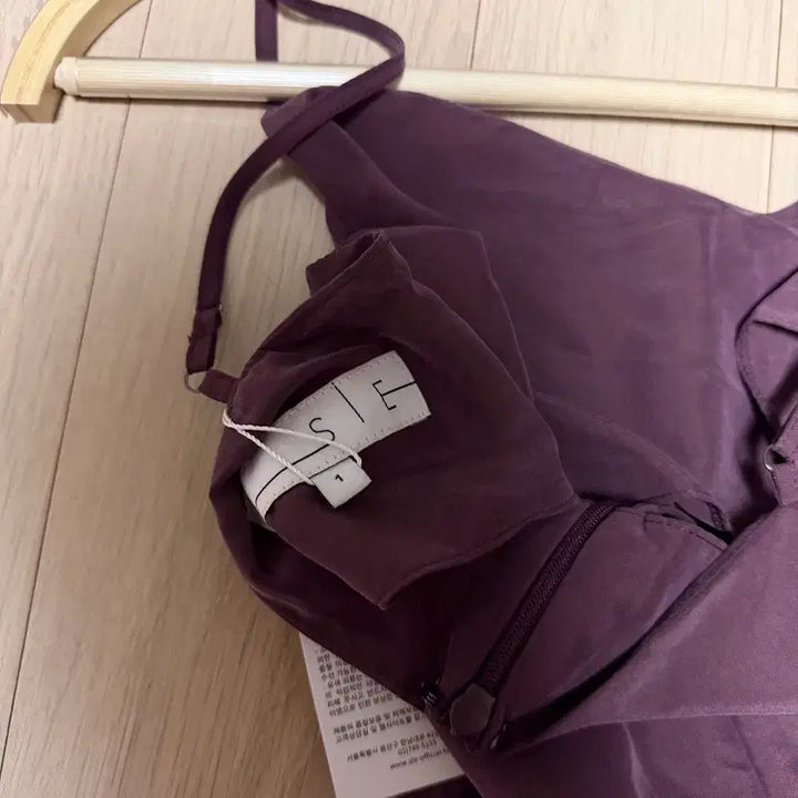 [BUNJANG] Sie Mare Antique Plum Long Slip Dress / 새상품) 시에 sie 마레 슬립 드레스 앤티크플럼 롱나시원피스뷔스티에트임