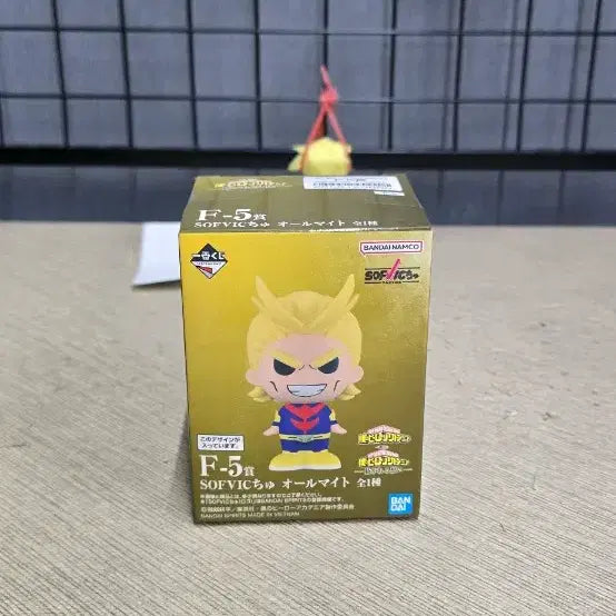[SOLD OUT] 제일복권  히로아카 올마이트 피규어 라스트원상 +올마이트 소프비(미개봉)