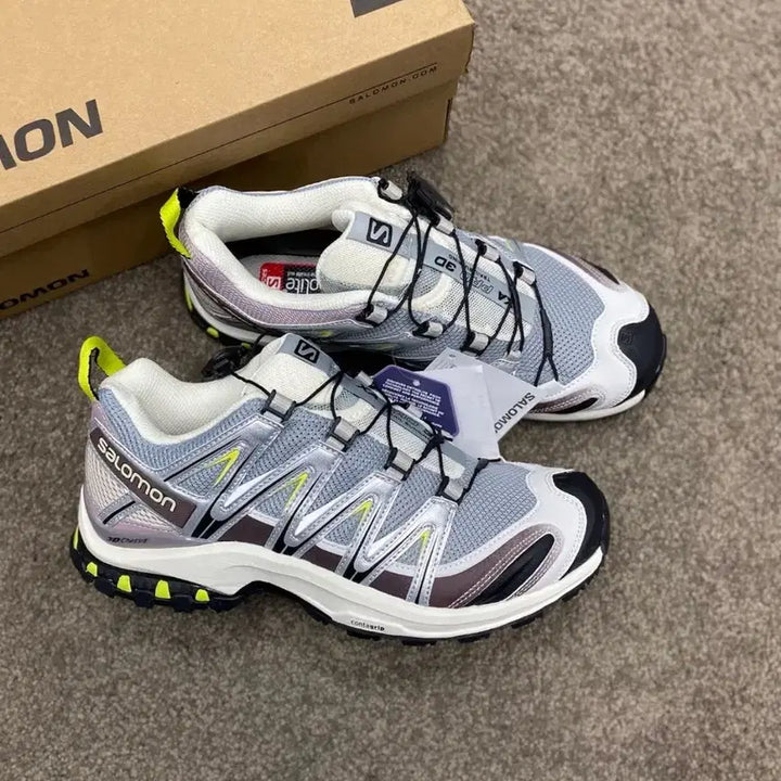 [SOLD OUT] 살로몬 XA 프로 3D 쿼리 라임 펀치 그레이