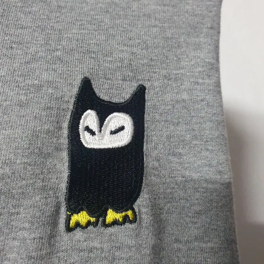 [SOLD OUT] 럭키슈에뜨 반팔 그레이 인견배색 여성66~77