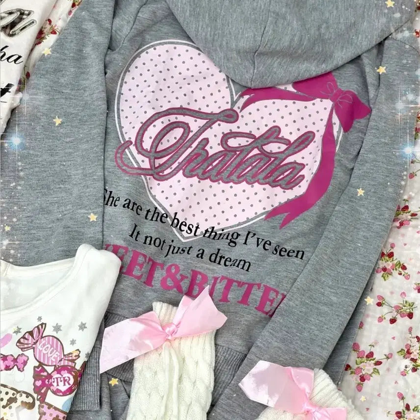 [BUNJANG] Tralalala Girly Style Zip-up Dress / 트랄라라 갸루깔 집업 원피스