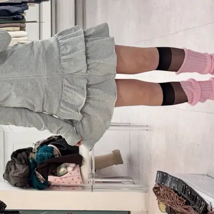 [BUNJANG] Tralalala Girly Style Zip-up Dress / 트랄라라 갸루깔 집업 원피스