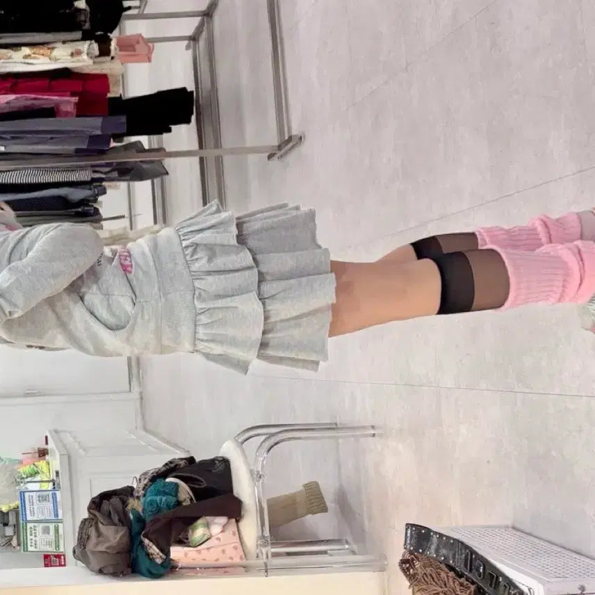 [BUNJANG] Tralalala Girly Style Zip-up Dress / 트랄라라 갸루깔 집업 원피스