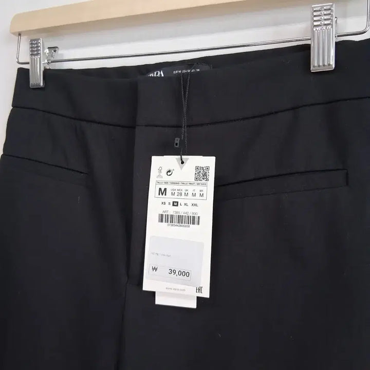 [BUNJANG] ZARA Black Slacks M Size Pants / ZARA 블랙 슬랙스 M사이즈 새제품 봄바지