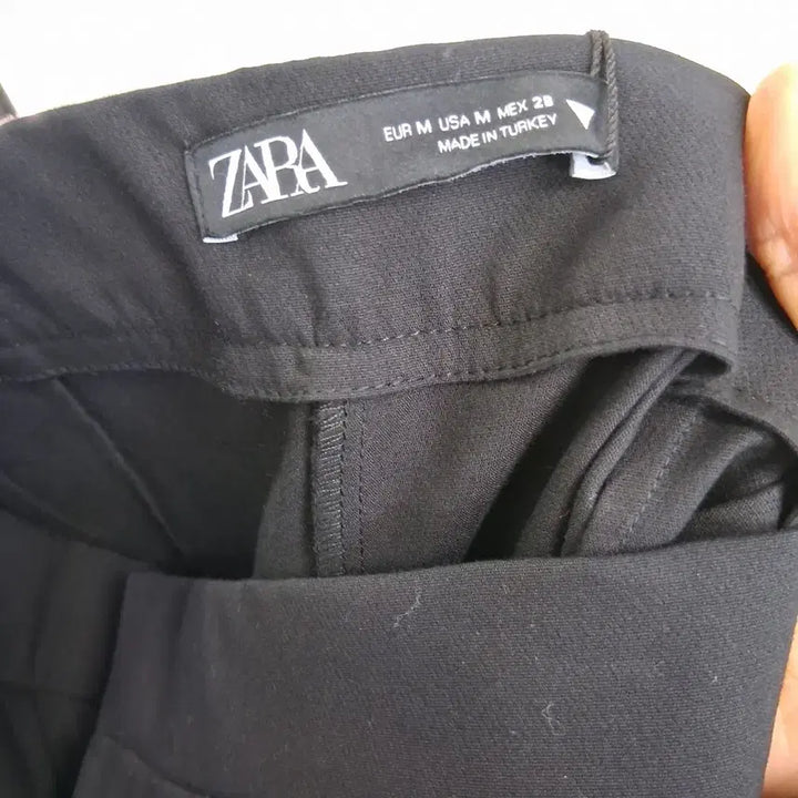 [BUNJANG] ZARA Black Slacks M Size Pants / ZARA 블랙 슬랙스 M사이즈 새제품 봄바지