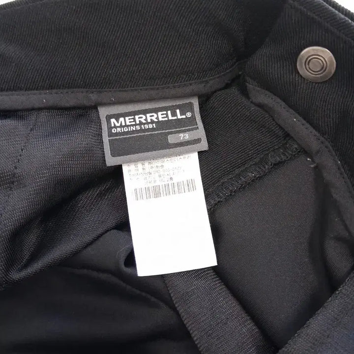 [BUNJANG] Merrell Black Pants 73 Spring Trousers / 머렐 블랙 팬츠 73 봄바지