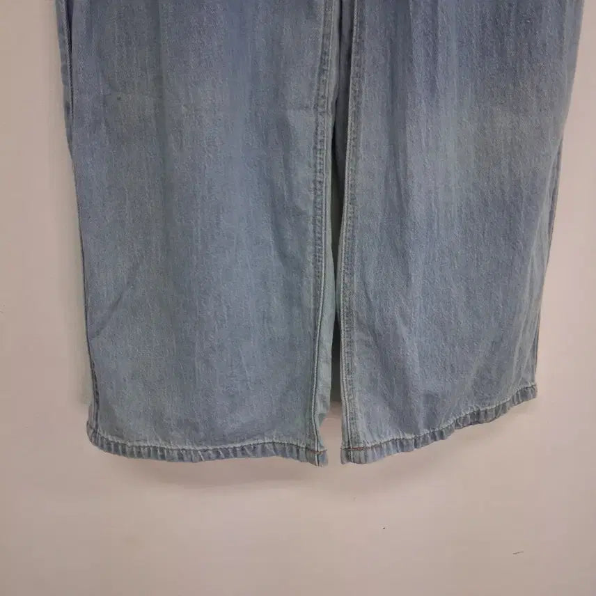 [BUNJANG] AtG Wide Denim Pants / The AtG 연청 와이드 데님 팬츠 55  봄 여름 착용