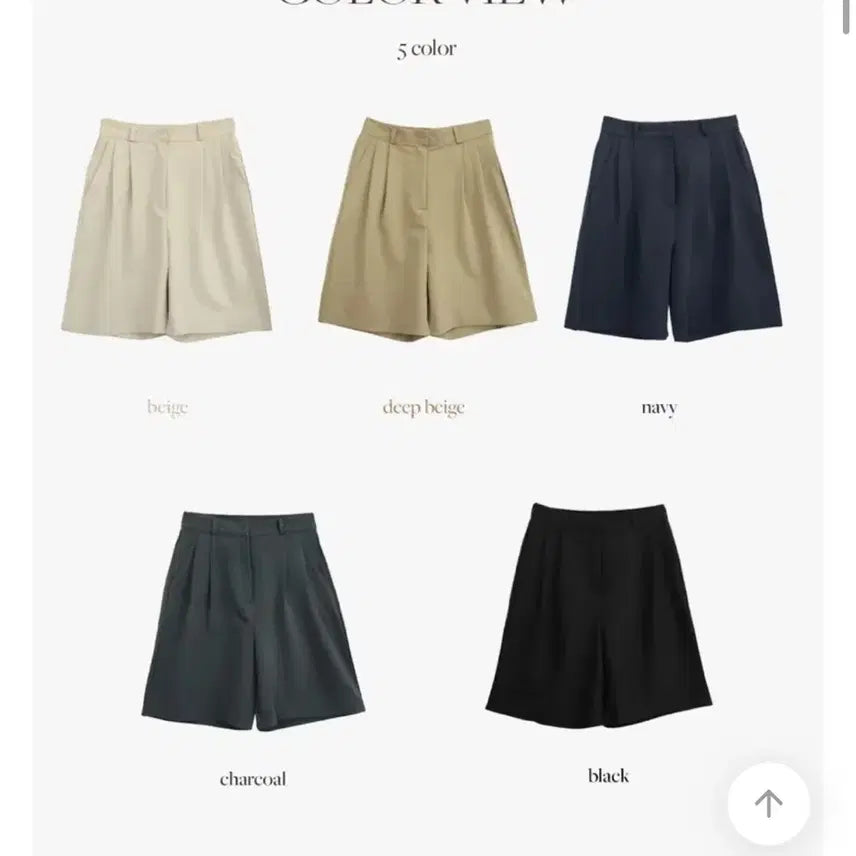 [BUNJANG] Andmore Deep Page Bermuda Shorts / 앤드모어 딥페이지 버뮤다반바지