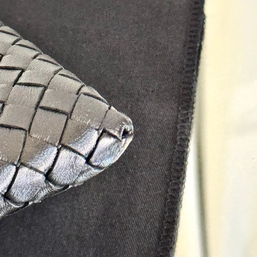 [BUNJANG] Bottega Veneta Intrecciato Black Clutch / [신품급] 보테가베네타 인트레치아토 블랙 클러치