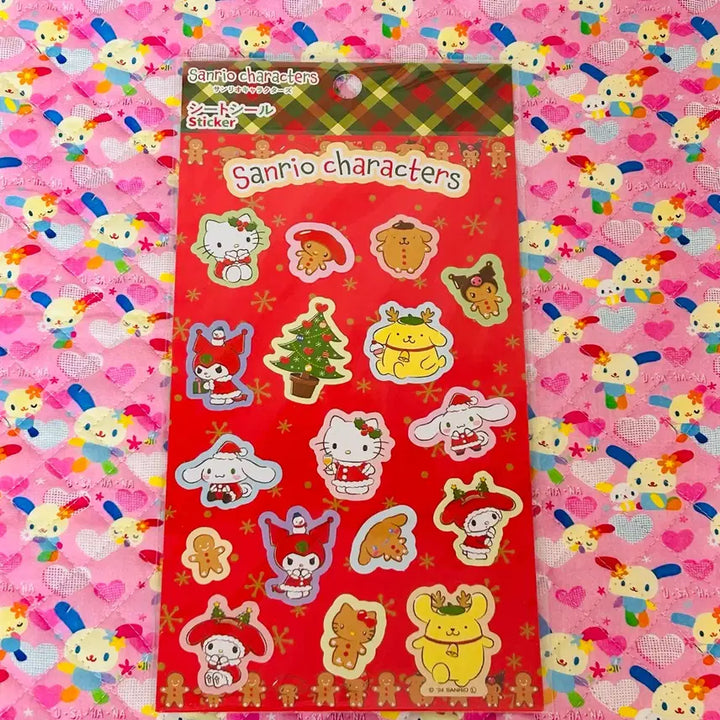 [BUNJANG] Sanrio Christmas Stickers / 산리오 캐릭터 크리스마스 스티커