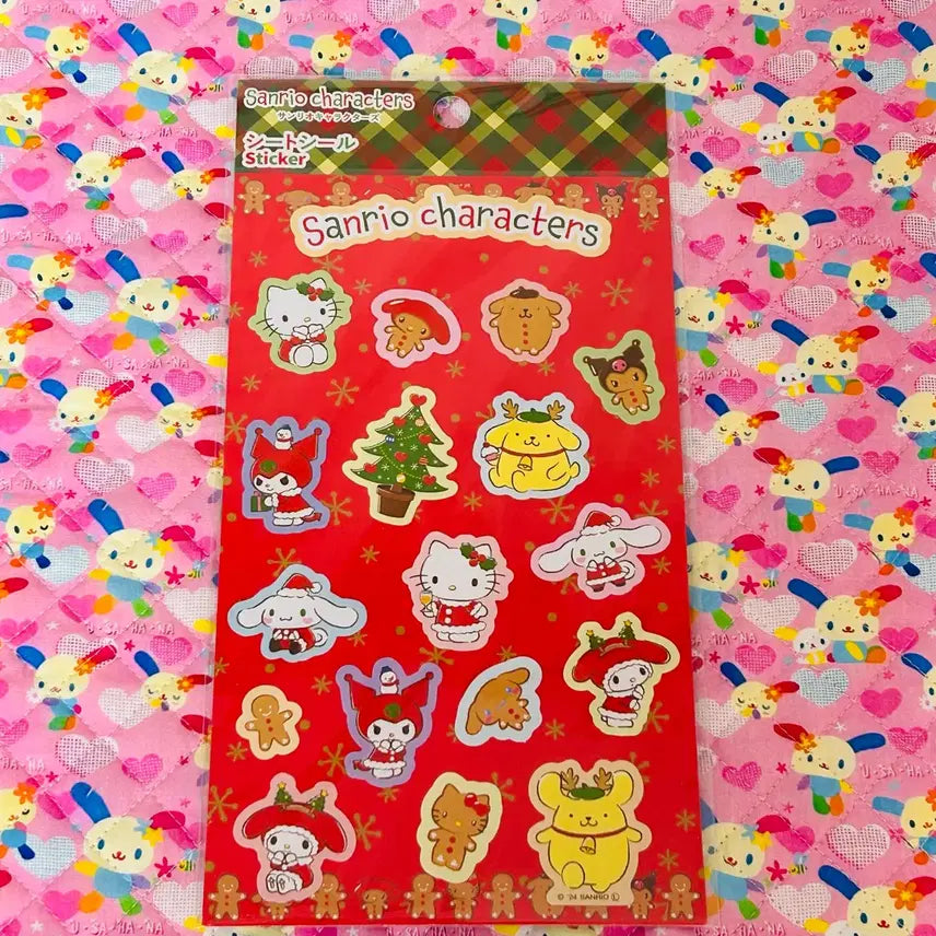 [BUNJANG] Sanrio Christmas Stickers / 산리오 캐릭터 크리스마스 스티커