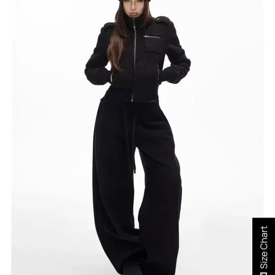 [BUNJANG] IAMXIAA Teddy Fleece Zip-up Crop Jacket / IAMXIAA 테디 플리스 집업 크롭 자켓