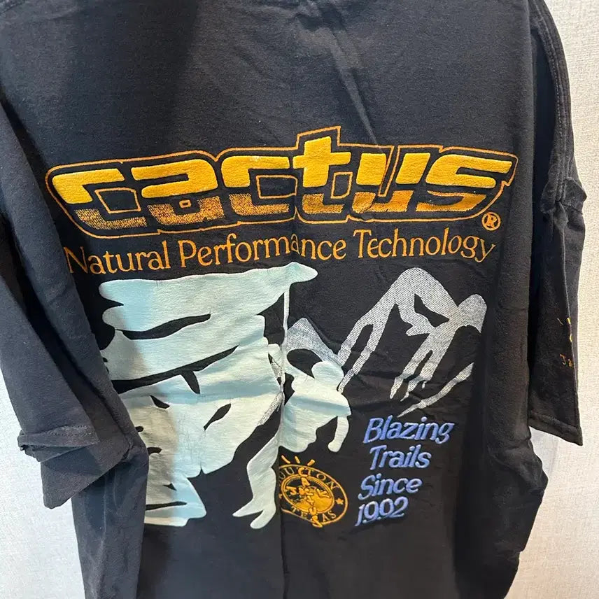 [BUNJANG] Cactus Jack Navy T-shirt / 캑터스잭 반팔 L