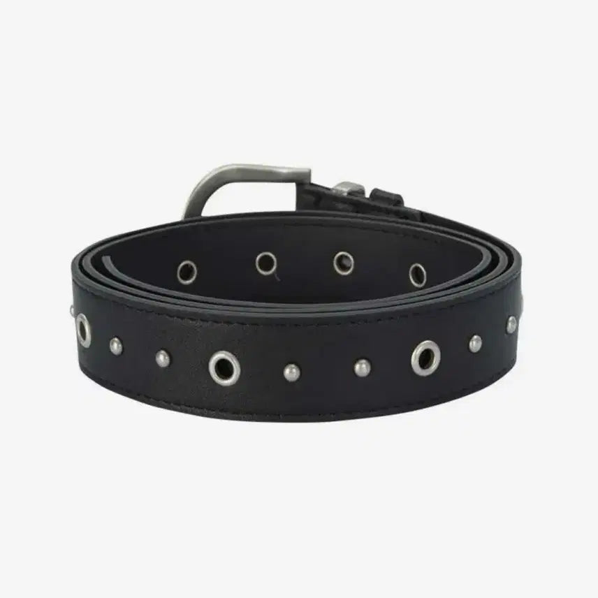 [SOLD OUT] 애즈온 트윈즈 아일렛 벨트 TWINS EYELET BELT / BLACK
