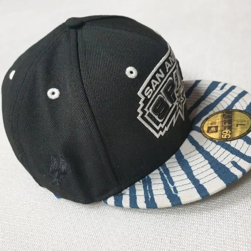 [BUNJANG] New Era San Antonio Spurs 59FIFTY Black Cap (Size 59-60cm) / 뉴에라 샌안토니오 스퍼스 59FIFTY 블랙  59~60센치