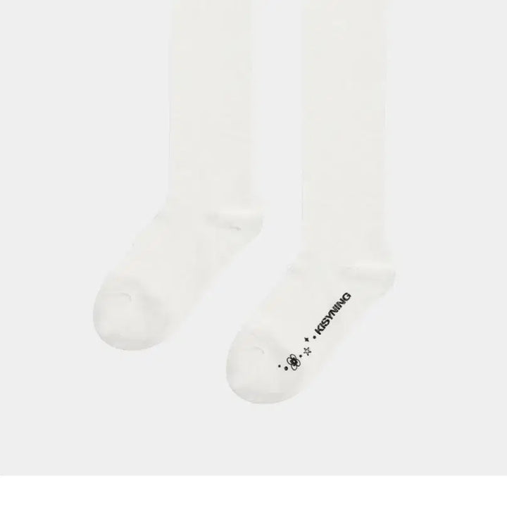 [BUNJANG] KISYNING White Socks / KISYNING 키시닝 화이트 니삭스