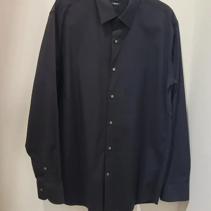 [SOLD OUT] 유니클로 슬림핏 블랙 남방 셔츠 남성용 XL사이즈