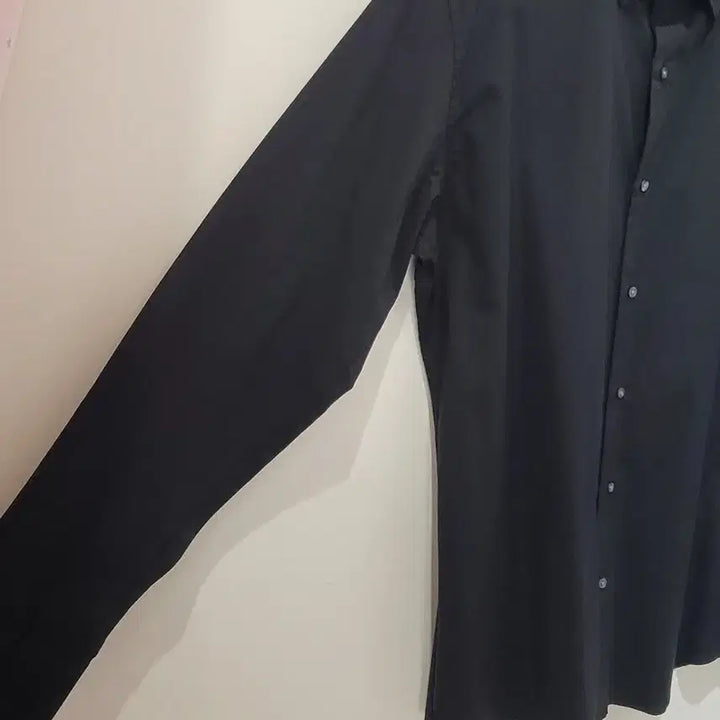 [SOLD OUT] 유니클로 슬림핏 블랙 남방 셔츠 남성용 XL사이즈