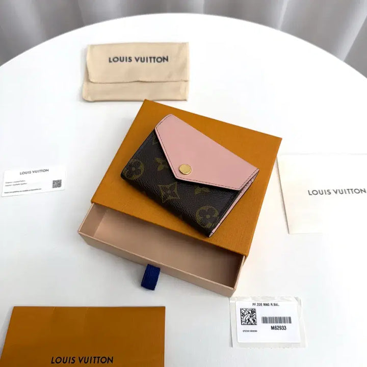 [BUNJANG] Louis Vuitton Zoe Wallet Pink / [풀박스] 루이비통 조에월릿 반지갑 핑크