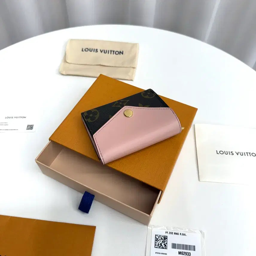 [BUNJANG] Louis Vuitton Zoe Wallet Pink / [풀박스] 루이비통 조에월릿 반지갑 핑크