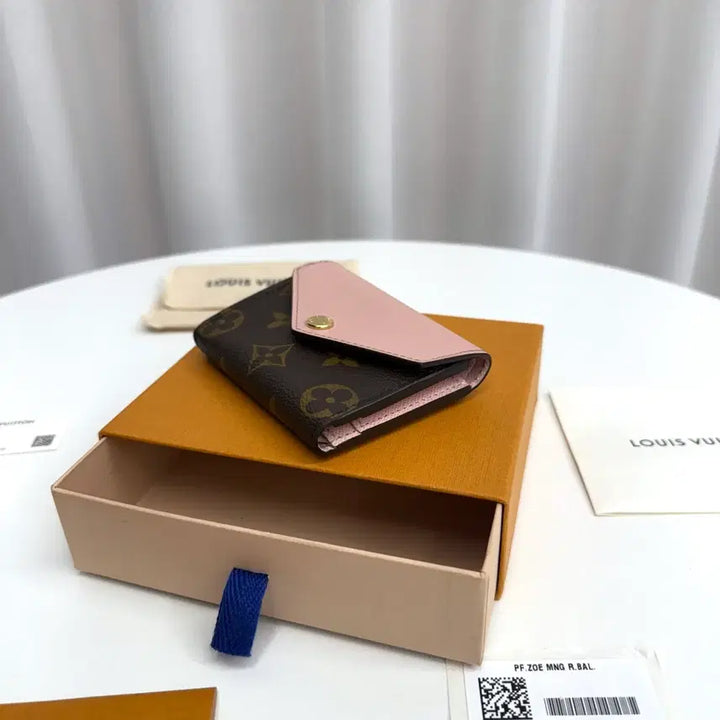 [BUNJANG] Louis Vuitton Zoe Wallet Pink / [풀박스] 루이비통 조에월릿 반지갑 핑크