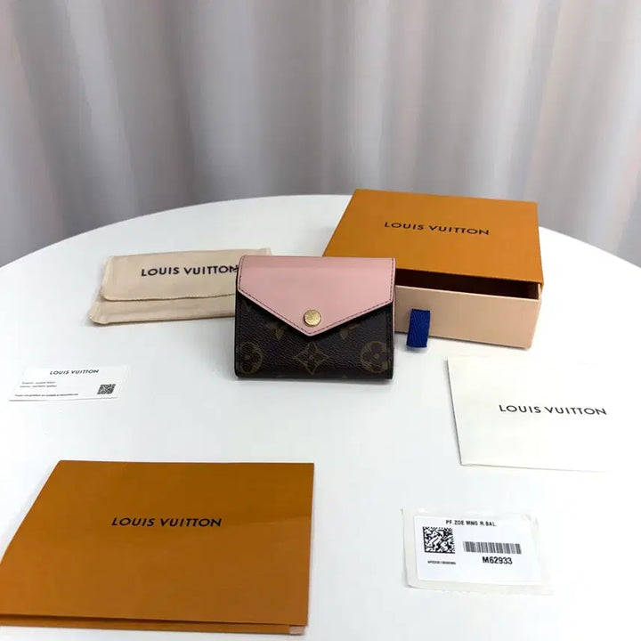[BUNJANG] Louis Vuitton Zoe Wallet Pink / [풀박스] 루이비통 조에월릿 반지갑 핑크