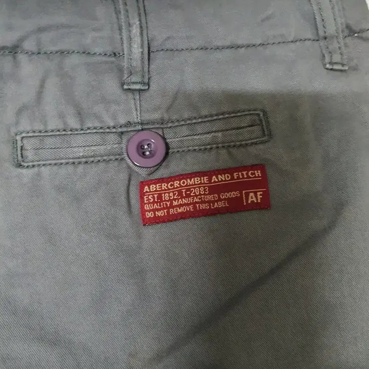 [BUNJANG] Abercrombie &amp; Fitch Vintage Pigment Shorts / 아베크롬비 빈티지 피그먼트 반바지