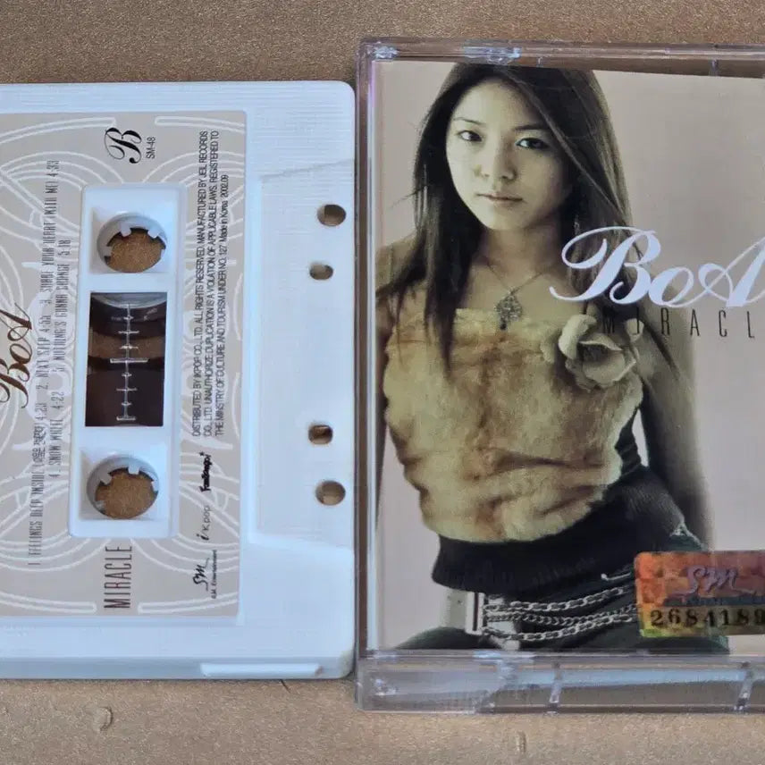 [BUNJANG] BoA MIRACLE Cassette Tape / 보아 BoA MIRACLE 카세트 테이프