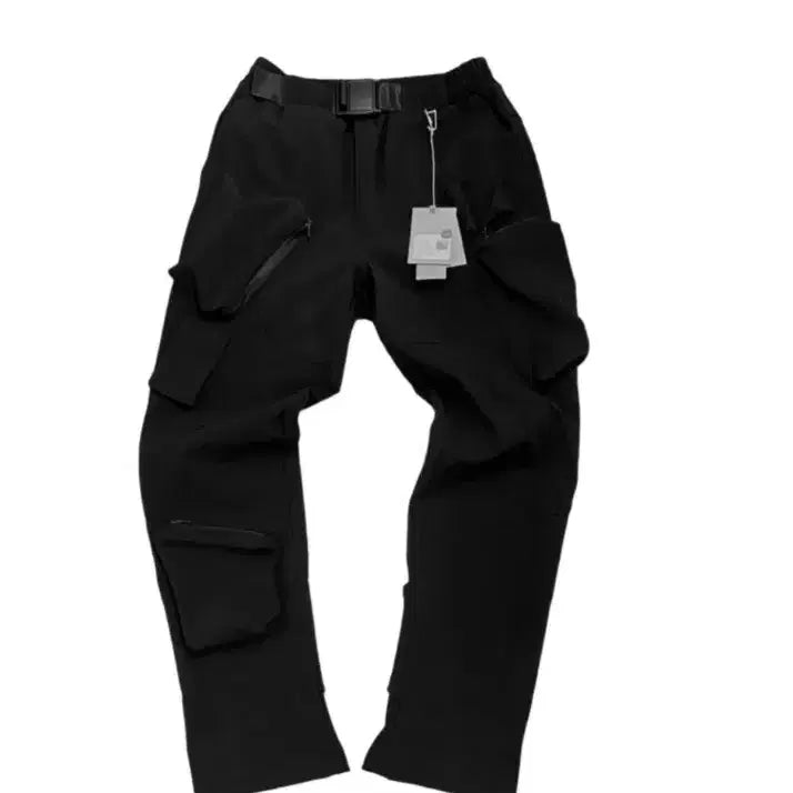 [BUNJANG] Under My Car Bucky Multi Pocket Dynamic Pants Black / 언더마이카 버키 멀티 포켓 다이나믹 팬츠 블랙