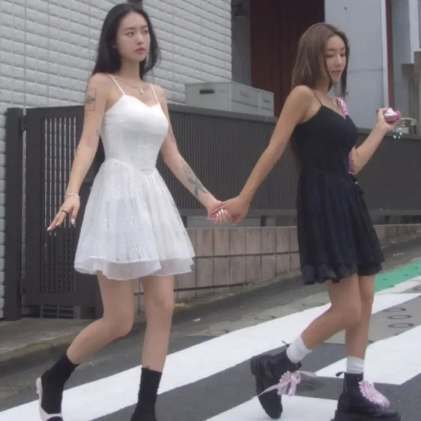 [BUNJANG] Pale Jade Romantic Dress - Mini Dress / 오늘만 )페일제이드 로맨틱 드레스 m