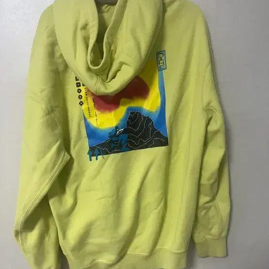 [BUNJANG] Nike Lime Green Hoodie M / 나이키 라임 후드티 m