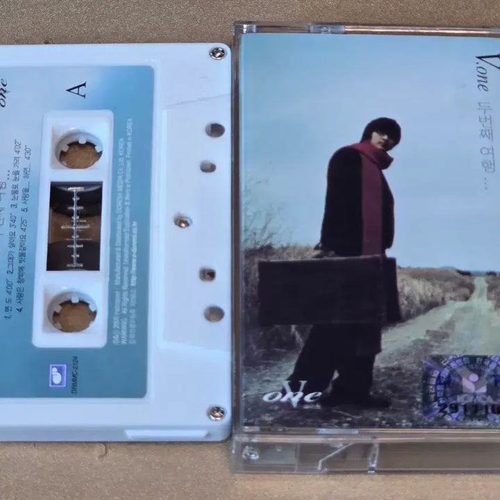 [BUNJANG] V.one 2nd Journey Cassette Tape / 브이원(V.one) 2집 카세트테이프 - 면도 (상태 양호)