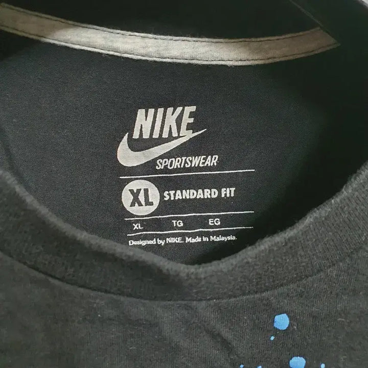 [BUNJANG] Nike Astronaut T-shirt Black / 나이키 우주인 반팔 티셔츠 블랙