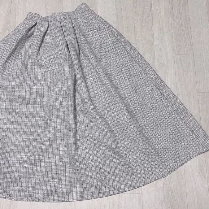 [BUNJANG] Tweed Two-Piece Set / 트위드 반팔 자켓 + 롱 스커트 셋업
