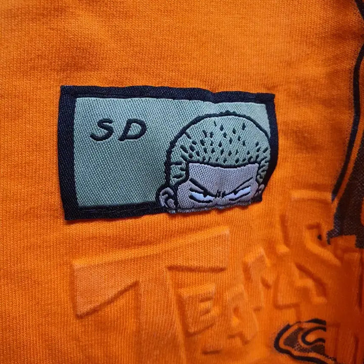 [BUNJANG] Slam Dunk Kang Baek-ho Orange T-shirt / 슬램덩크 강백호 오렌지 반팔 티셔츠