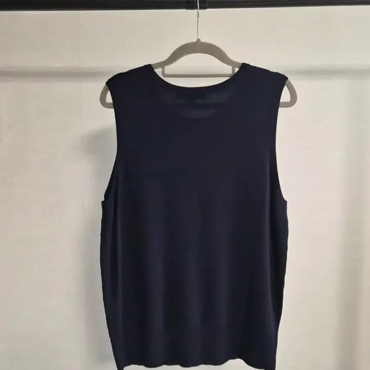 [BUNJANG] MORGAN Summer Knit Vest Navy / 미착용 77) 모르간 여름 니트 조끼겸 나시 네이비