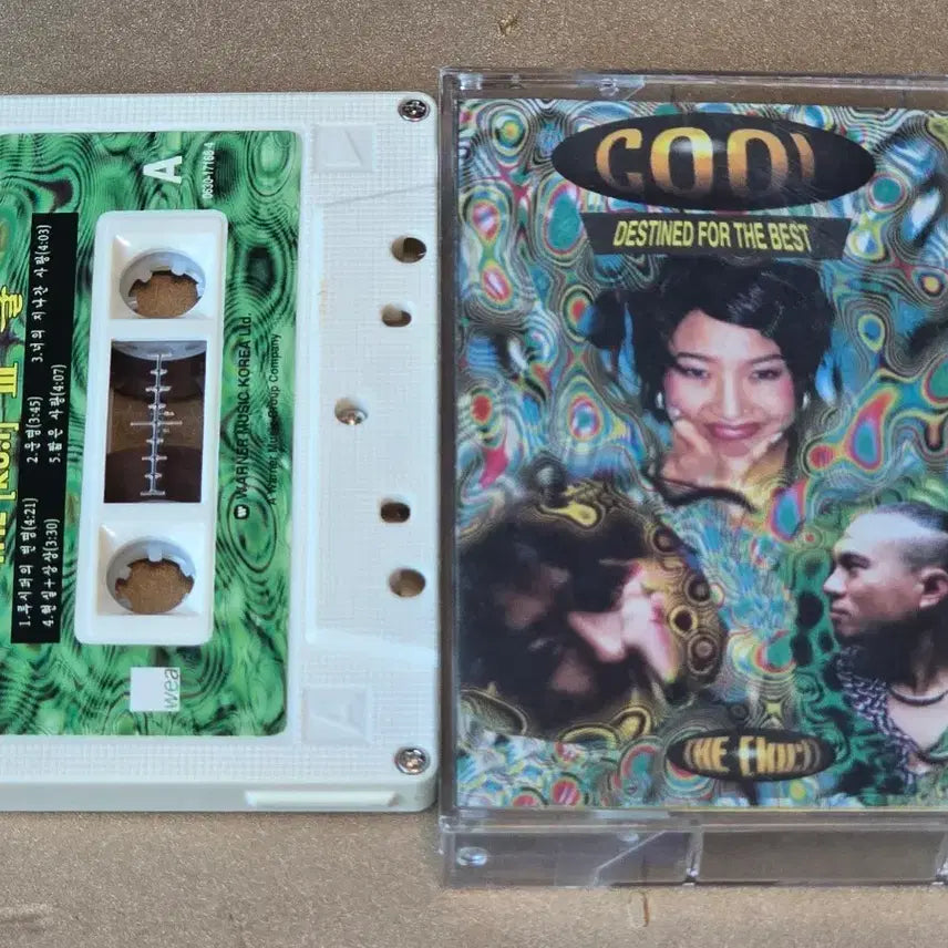 [BUNJANG] COOL Destined for the Best Cassette Tape / 쿨(COOL) 3집 - Destined for the Best 카세트